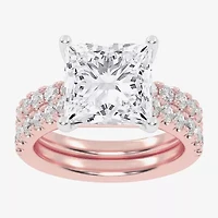 (G-H / Vs2-Si1) Womens 5 CT. T.W. Lab Grown White Diamond 14K Gold Bridal Set