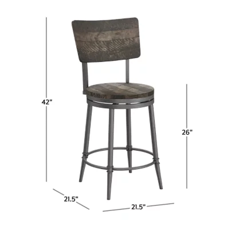Jennings Counter Height Swivel Bar Stool
