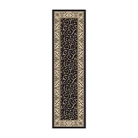 Como Scroll Traditional Oriental Indoor Rectangular Runner