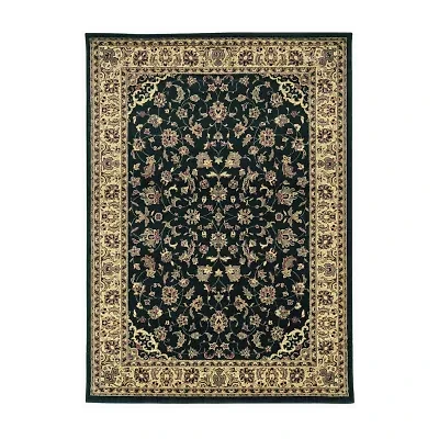 Castello Rachel Traditional Oriental Sarouk Indoor Rectangular Accent Rug