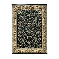 Castello Rachel Traditional Oriental Sarouk Indoor Rectangular Accent Rug