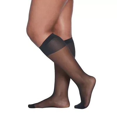 Berkshire Hosiery Curvy Calf Sheer Womens 1 Pair Plus Tall Trouser Socks