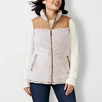 Free Country Womens Water Resistant Reversible Midweight Fleece Vest