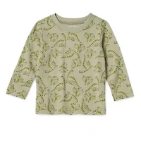 Okie Dokie Baby Boys Crew Neck Long Sleeve Regular Fit Graphic T-Shirt
