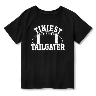 Okie Dokie Active Toddler & Little Boys Crew Neck Short Sleeve Regular Fit Graphic T-Shirt