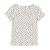Okie Dokie Toddler & Little Girls Crew Neck Short Sleeve T-Shirt