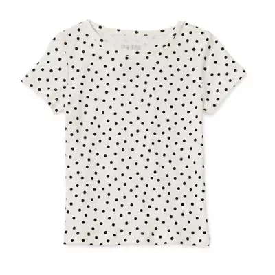 Okie Dokie Toddler & Little Girls Crew Neck Short Sleeve T-Shirt