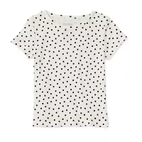 Okie Dokie Toddler & Little Girls Crew Neck Short Sleeve T-Shirt