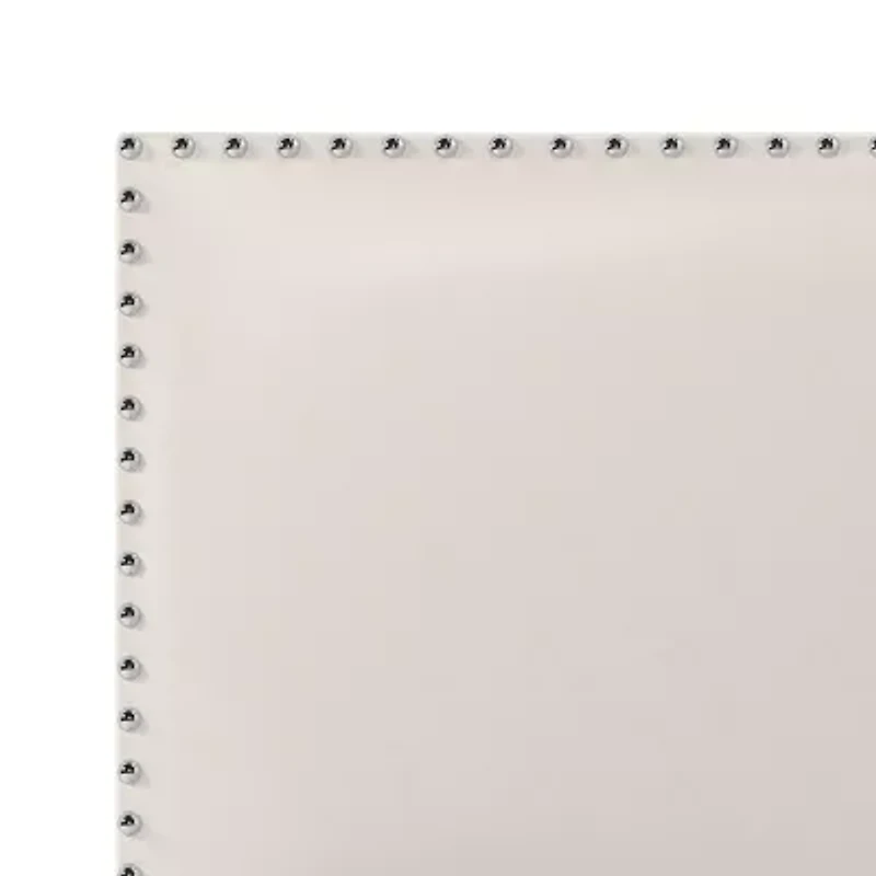Gayle Nailheadtrim Rectangular Bed