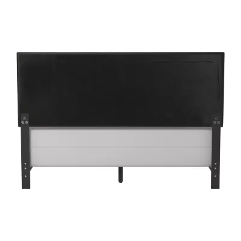 Gayle Nailheadtrim Upholstered Rectangular Bed