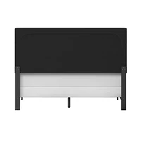 Gayle Nailheadtrim Upholstered Rectangular Bed