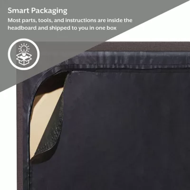 Gayle Nailheadtrim Upholstered Rectangular Bed