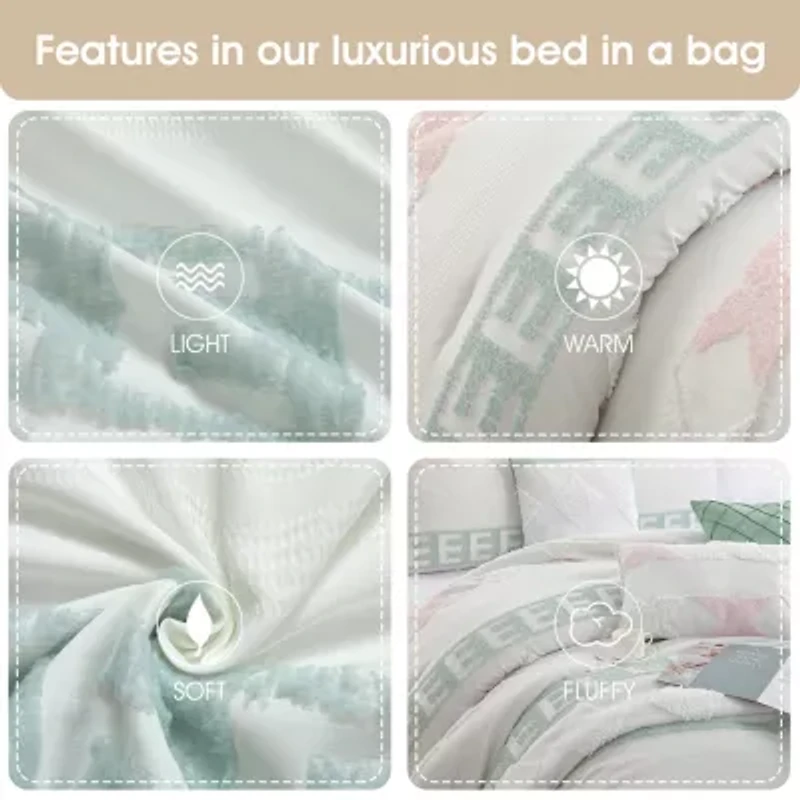 Stratford Park Britton 7-pc. Geometric Lightweight Comforter Set