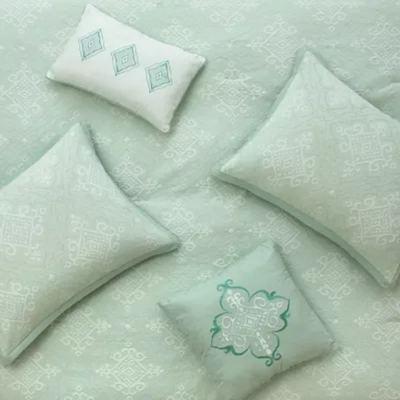 Stratford Park Arlo 6-pc. Medallion Lightweight Comforter Set