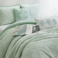 Stratford Park Arlo 6-pc. Medallion Lightweight Comforter Set