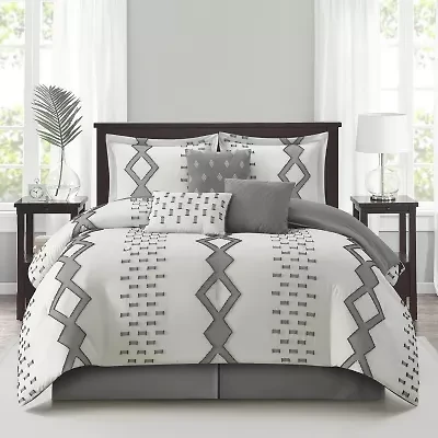 Stratford Park Wesley 7-pc. Geometric Lightweight Comforter Set