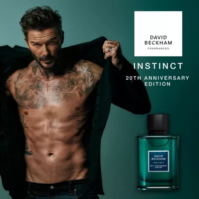 David Beckham Instinct Eau De Parfum 2.5oz 20th Anniversary Exclusive to JCPenney