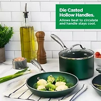 Granitestone Emerald 10-pc. Nonstick Pots and Pans Cookware Set