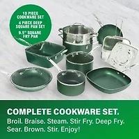 Granitestone 20-pc. Non-Stick Cookware Set