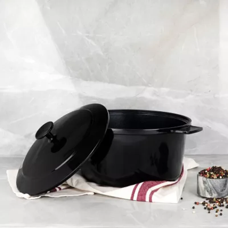 Granitestone 5-qt. Nonstick Enameled Lightweight Dutch Oven with Lid