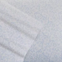 Laura Ashley 200tc 100% Cotton Percale 6-Pc Sheet Set