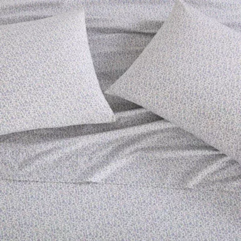 Laura Ashley 200tc 100% Cotton Percale Sheet Set