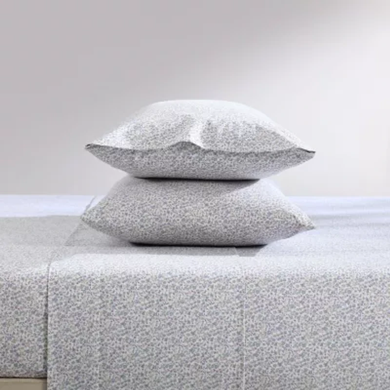 Laura Ashley 200tc 100% Cotton Percale Sheet Set