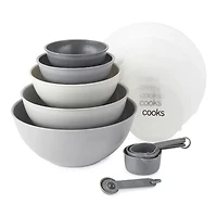 Cooks 18-pc. Mixing Bowls with Lids