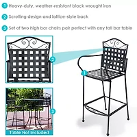 2-pc. Bar Stool