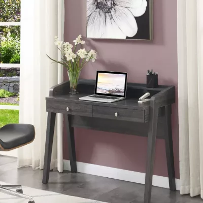 Newport Deluxe 2-Drawer Desk