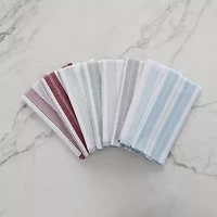 Cooks Striped Dual Purpose 4-Pc. Kitchen Towel Set