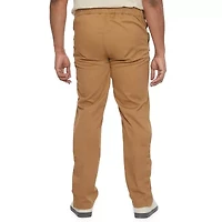 mutual weave Adaptive Mens Big and Tall Easy-on + Easy-off Seated Wear Relaxed Fit Flat Front Pants
