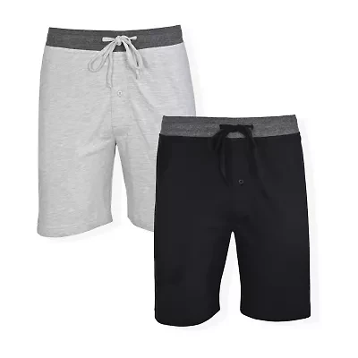 Hanes 2 Pack Mens 2-pc. Pajama Shorts