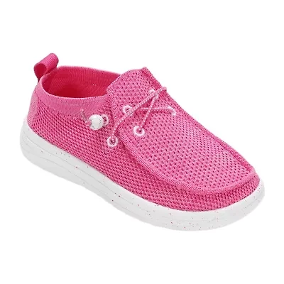 Lamo Kids Mickey Girls Round Closed Toe Slip-On Shoe