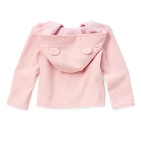 Okie Dokie Baby Girls Hooded Lightweight Puffer Jacket