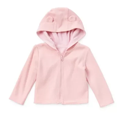 Okie Dokie Baby Girls Hooded Lightweight Puffer Jacket