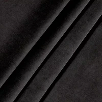 Eclipse Luxury Cotton Velvet Rod Pocket Back Tab Energy Saving 100% Blackout Single Curtain Panel