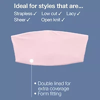 Arizona Body Cloud Kissed Bandeau Strapless Bra 365389