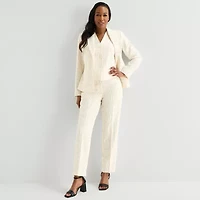 Black Label by Evan-Picone Womens Classic Fit Suit Jacket