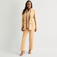 Black Label by Evan-Picone Womens Classic Fit Straight Suit Pant