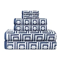 Liz Claiborne Signature Plush Logo 6-pc. Bath Towel Set