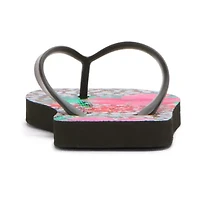 Mixit Womens Square Toe Flip-Flops