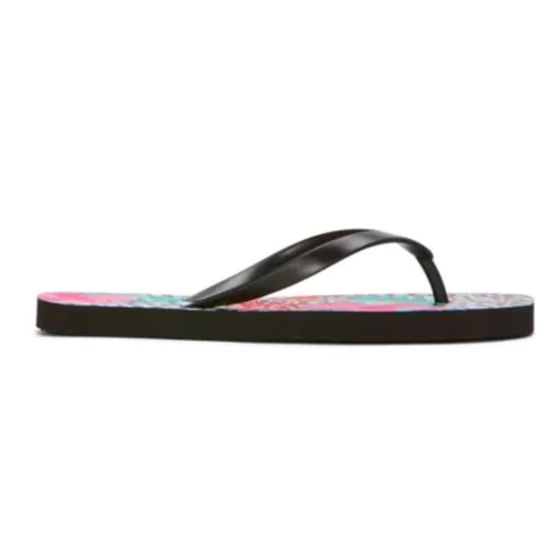 Mixit Womens Square Toe Flip-Flops