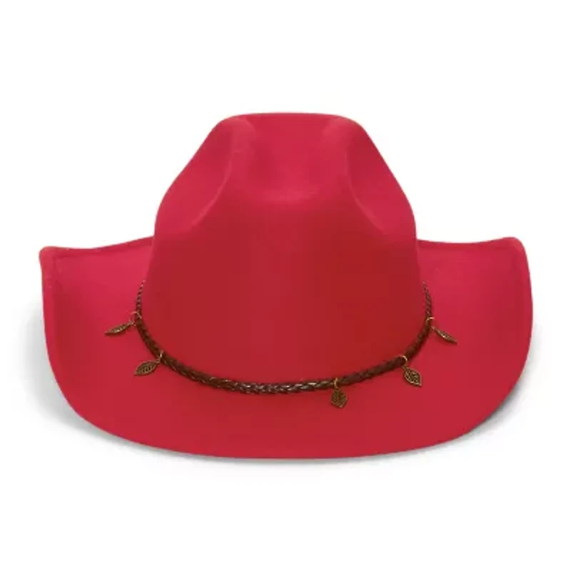 Alexis Bendel Faux Suede Womens Cowboy Hat
