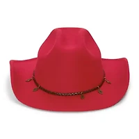 Alexis Bendel Faux Suede Womens Cowboy Hat