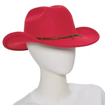 Alexis Bendel Faux Suede Womens Cowboy Hat