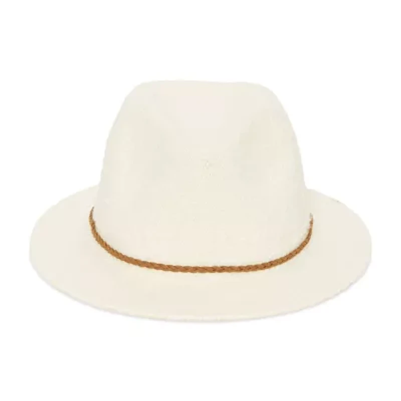 Aerosoles Textured Womens Panama Hat