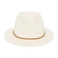 Aerosoles Textured Womens Panama Hat