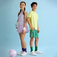 Xersion Performance Little & Big Kid Girls Crew Neck Sleeveless Active Tank Top