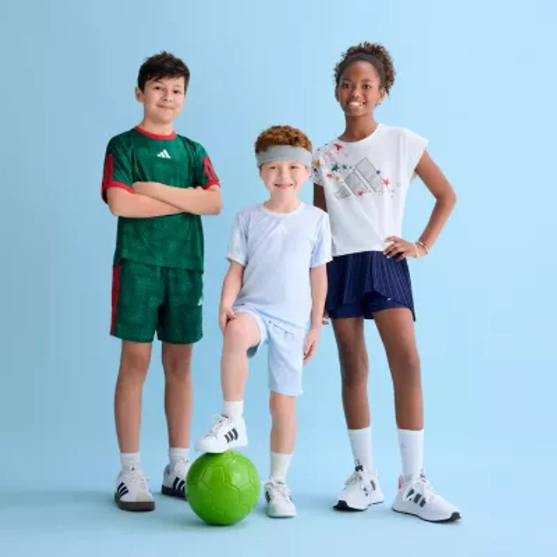 adidas Little Boys 2-pc. Short Set
